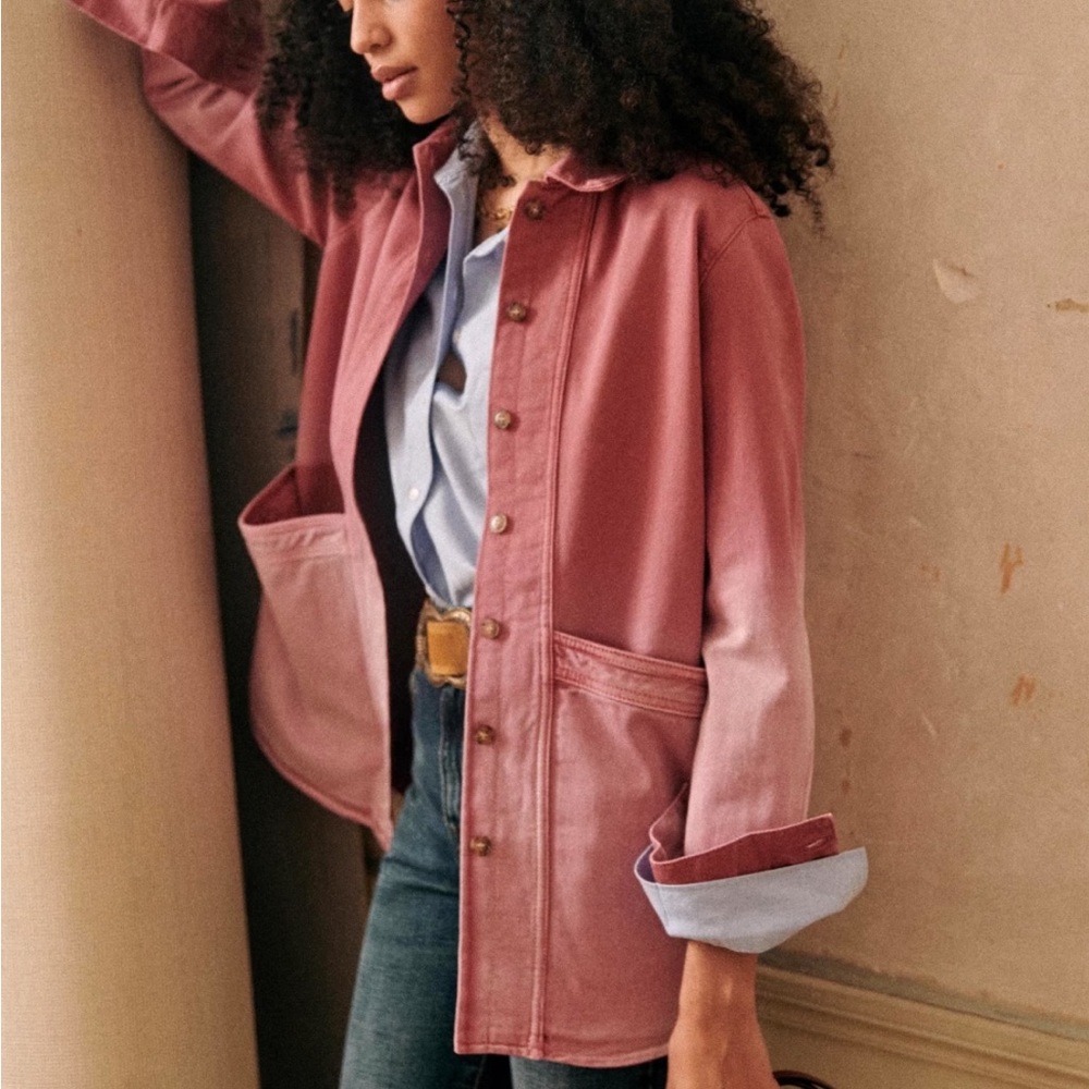 NWOT Sezane Will in Deep Dye Blush